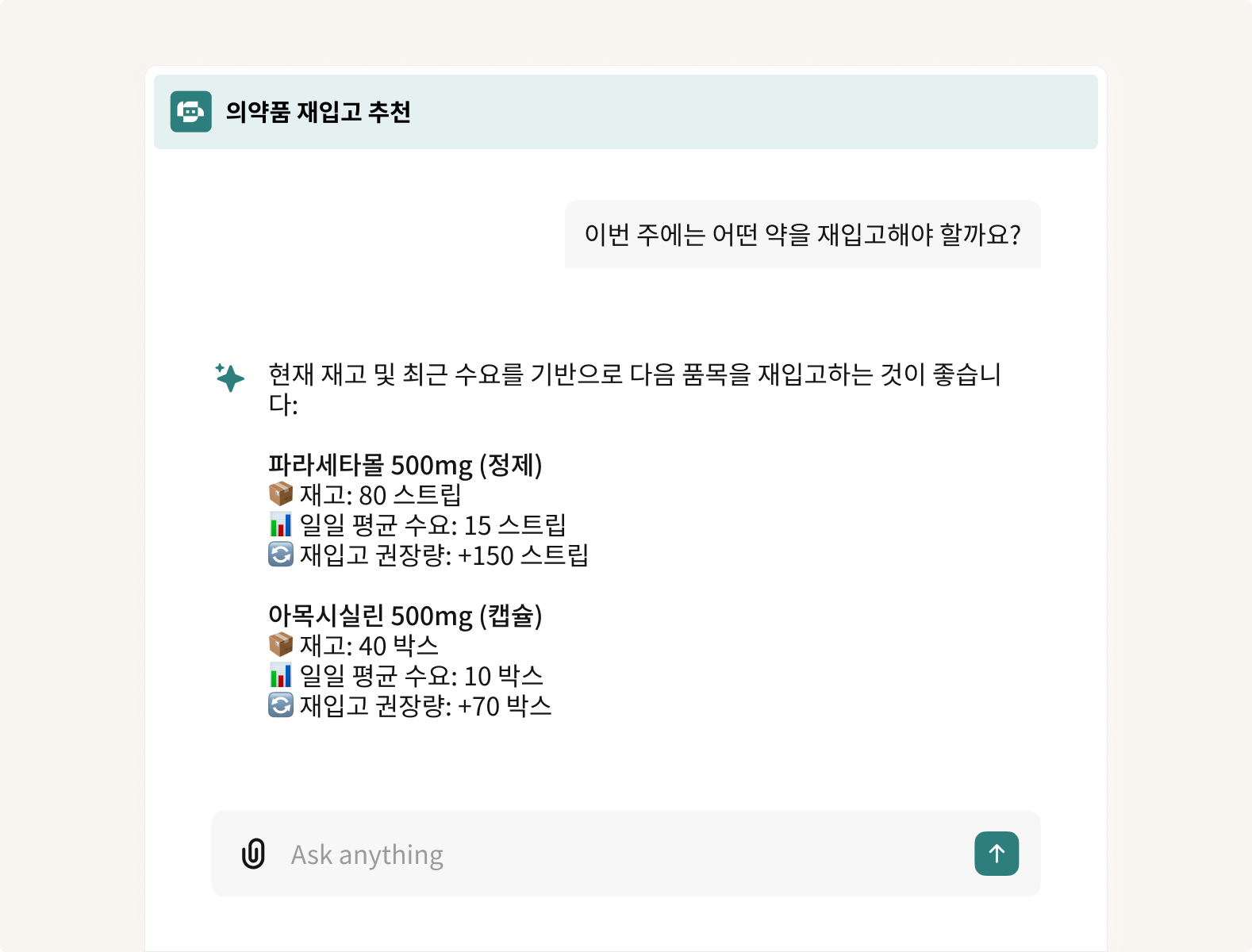 질문 응답